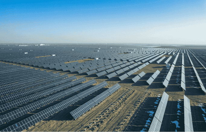 Solar panel display